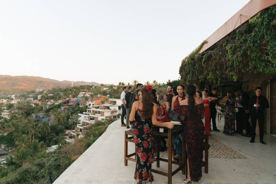 Villa con vistas al mar para fiestas