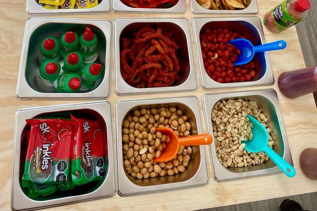Gran variedad de toppings
