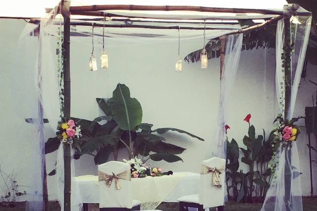 Gazebo para ceremonia