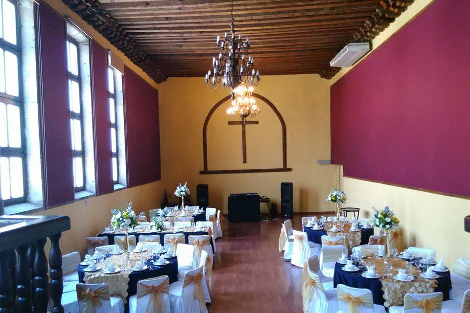 Salón Capilla:Cena formal