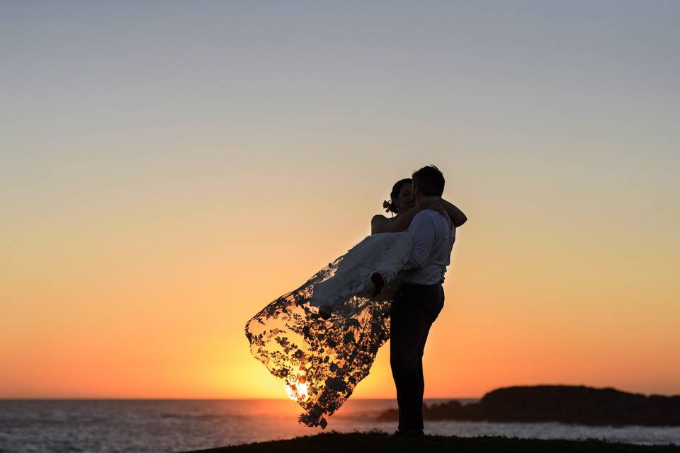 Pareja recién casados