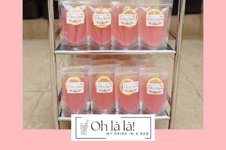 Pink lemonades