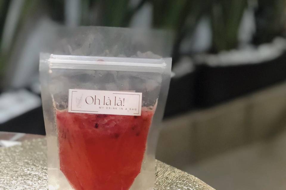 Cocktail de frutos rojos