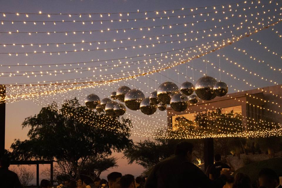 La Paz Fairy Light tent