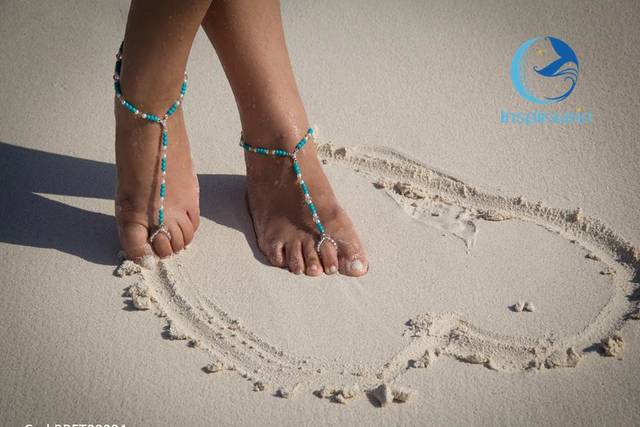 Con cuenta color azul