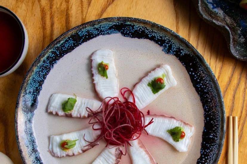 Tiradito de pulpo