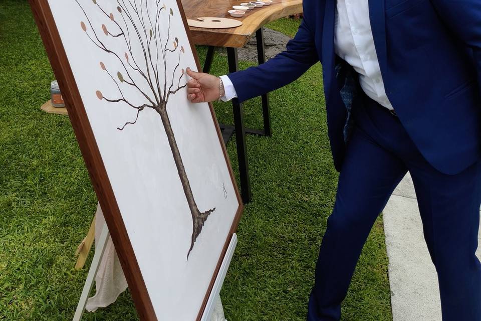 Árbol de huellas
