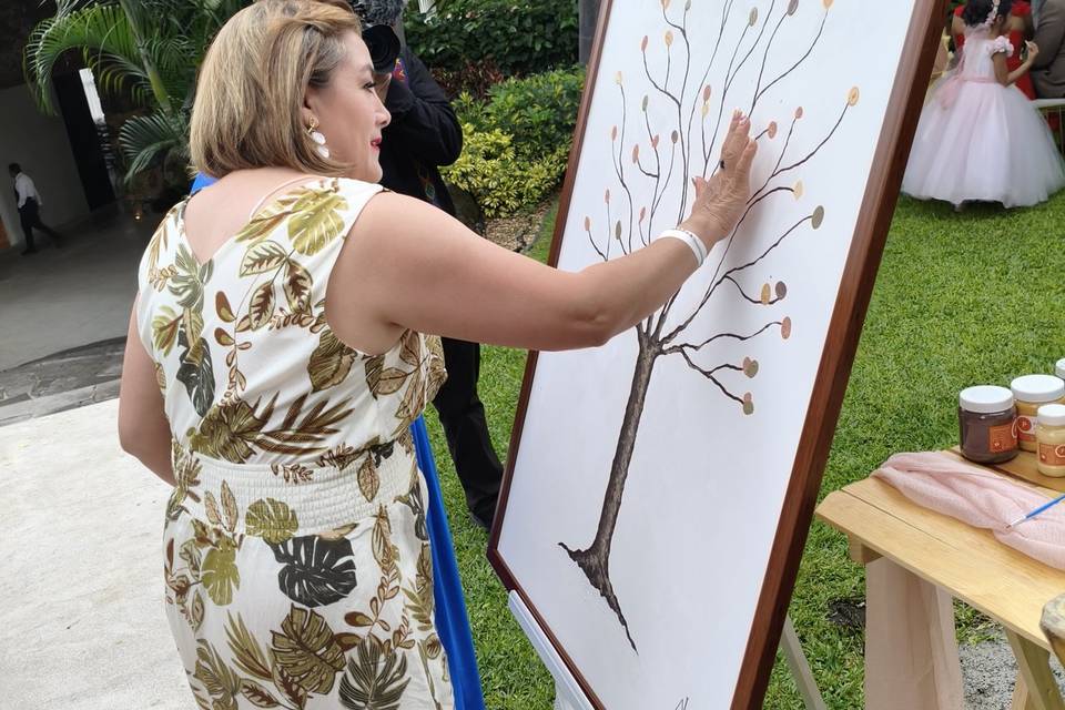 Árbol de huellas