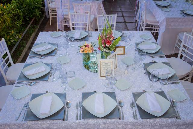 Mesa y recepción