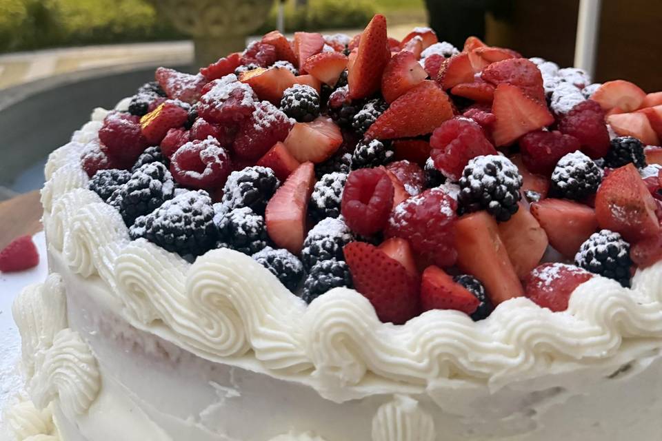 Pastel para decorar los novios