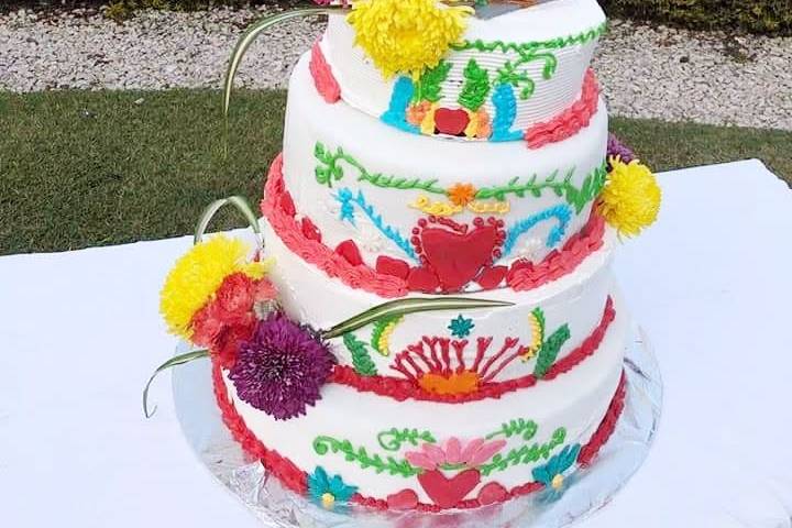 Pastel de bodas