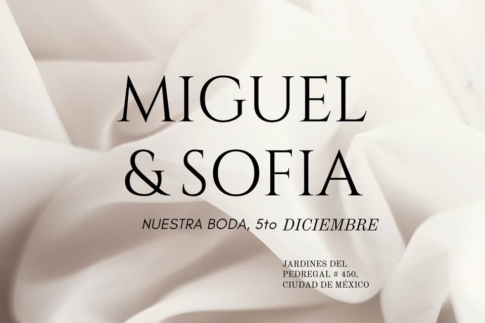Diseño a medida de tu boda