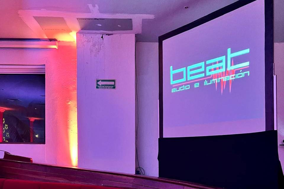 Beat audio e iluminación