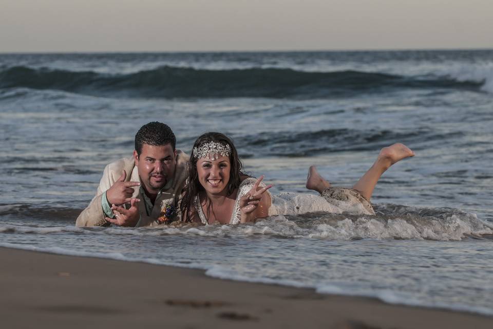 Trash the dress