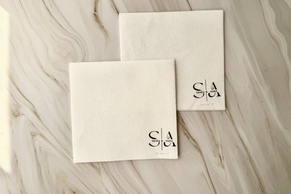 Servilleta personalizada