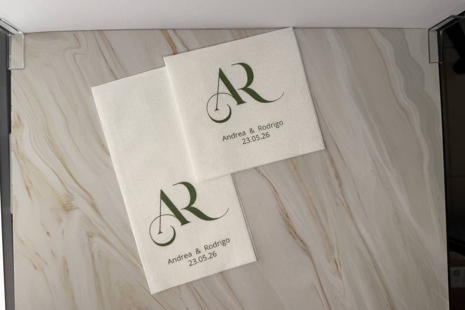 Servilleta personalizada