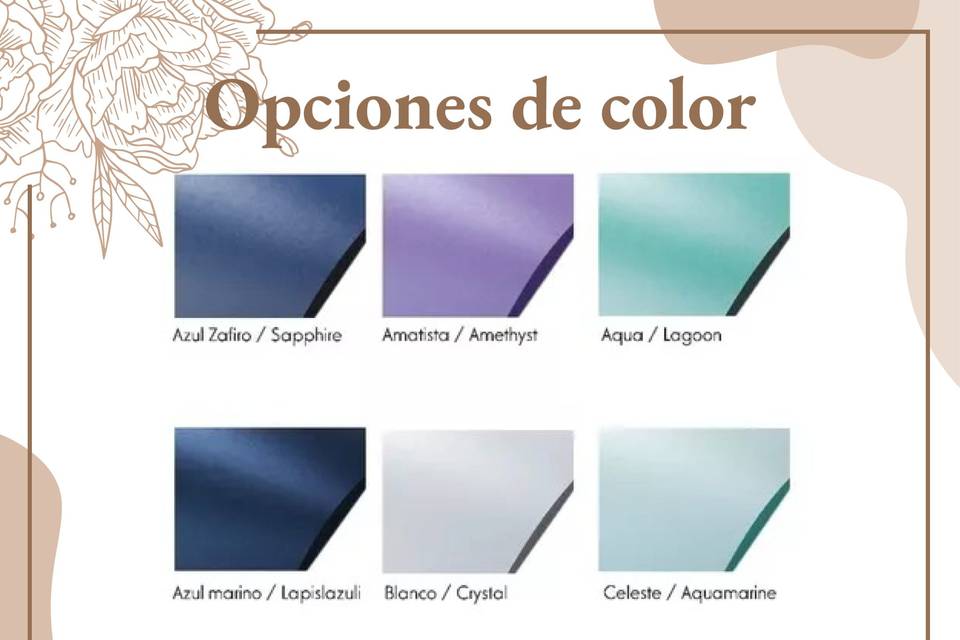 Colores de papeles