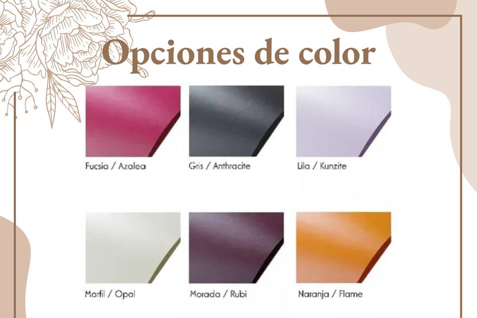 Colores de papeles