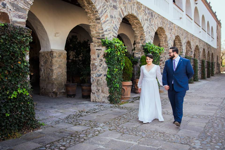 Caminando hacia el altar