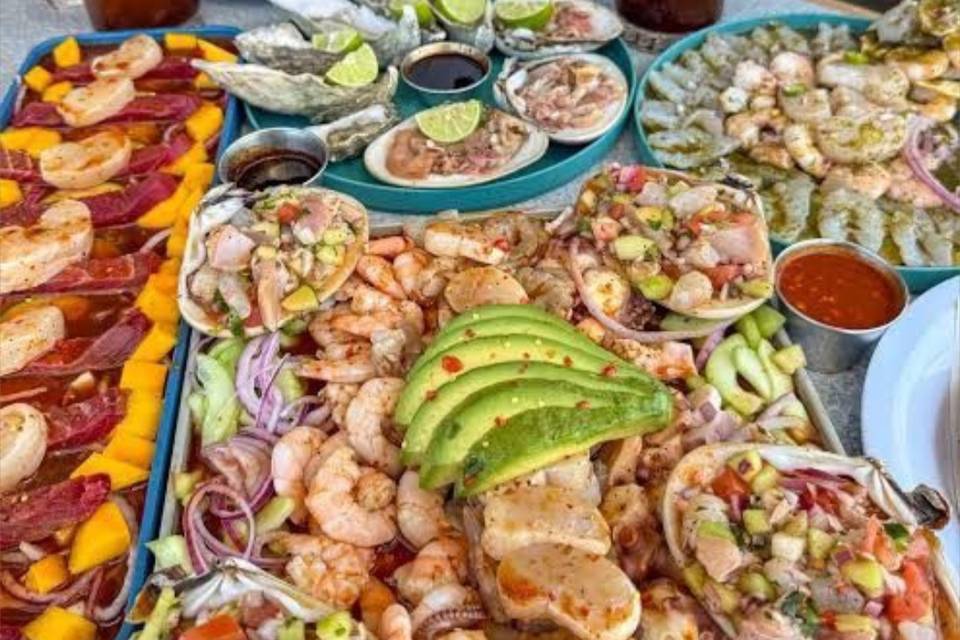 Mariscos una opcion fresca