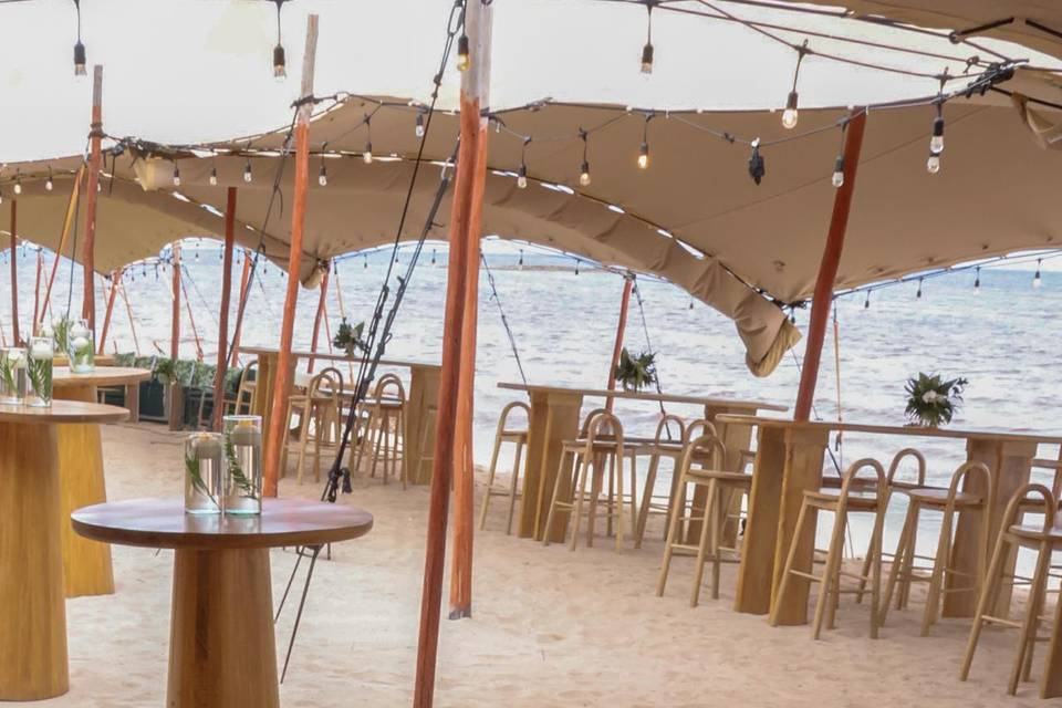 Coctel en la playa