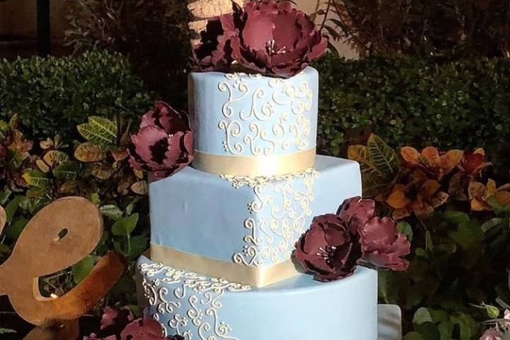 Blue cake