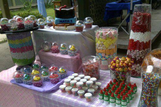 Mesas de dulces
