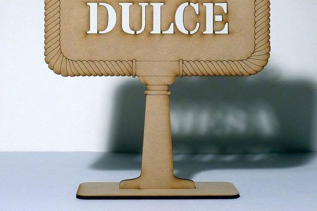 Decoración corte láser