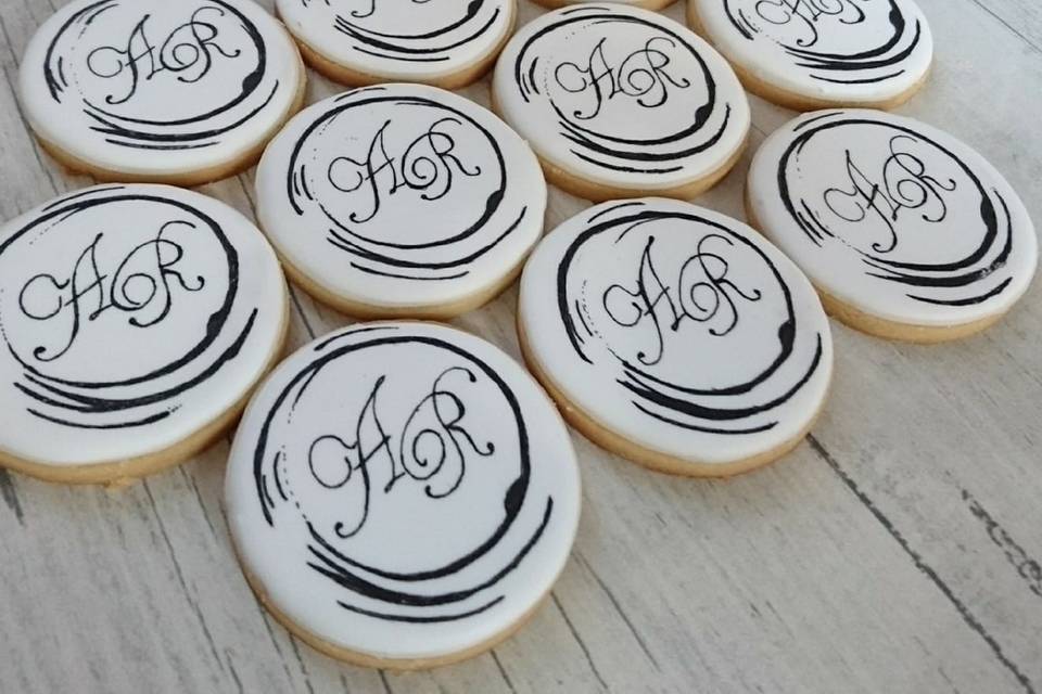 Galletas personalizadas para boda