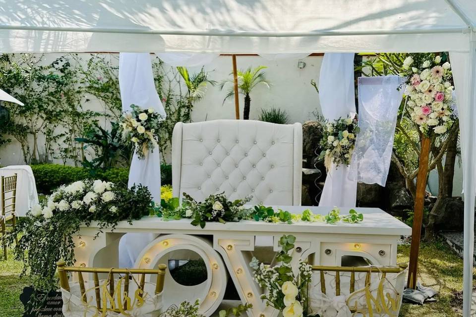 Mesa de novios