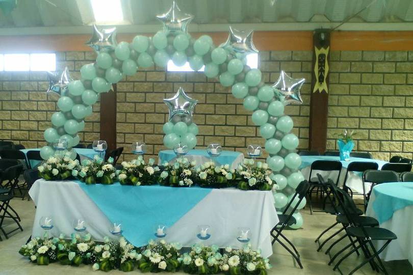 Decoración con globos