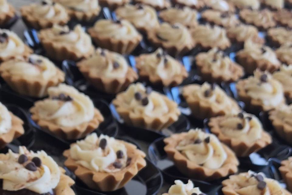 Tartaletas de tiramisú
