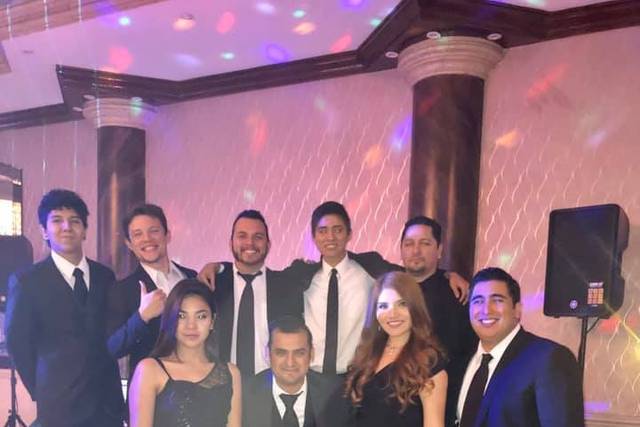 Músicos listos para la fiesta