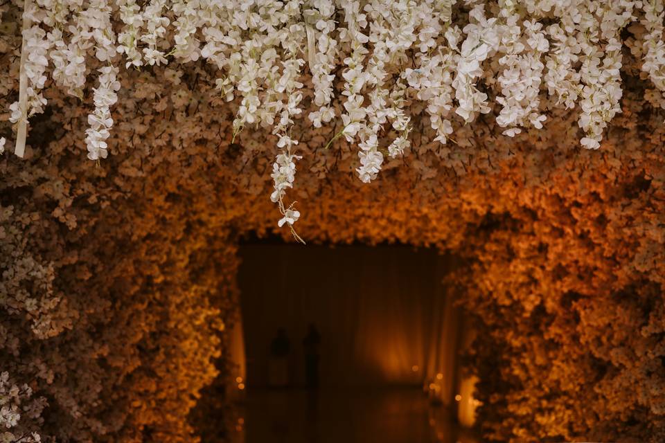 Tunel de flores