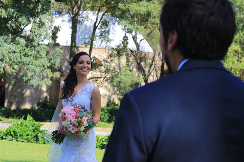 Encuentro de los novios