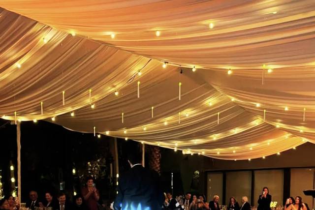 Decoración Velarias Boda