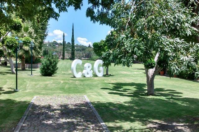 Jardín para eventos