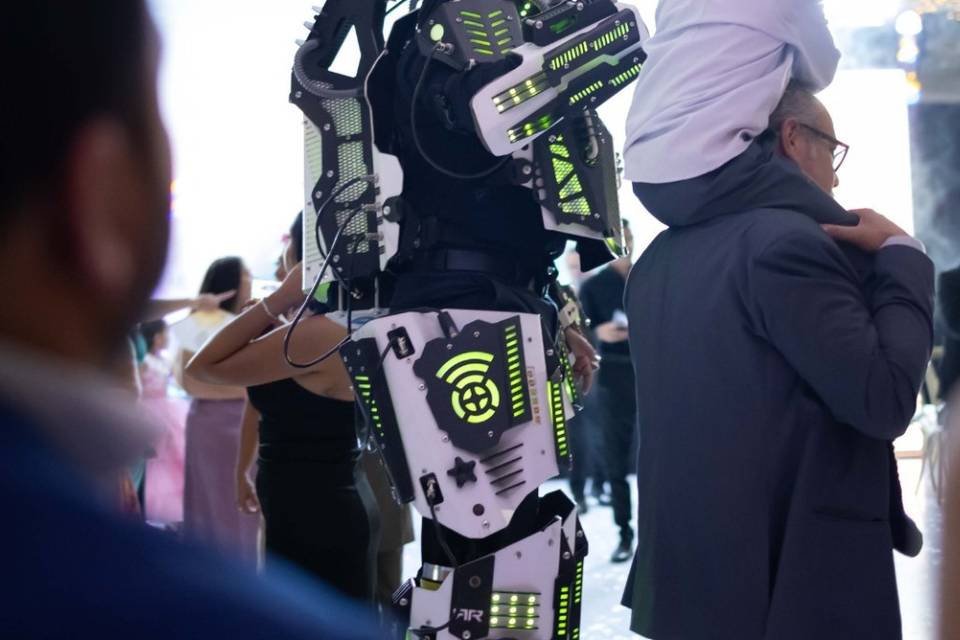Robot iluminado