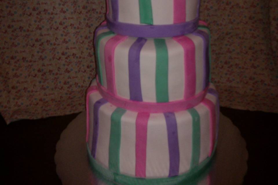 Color cake