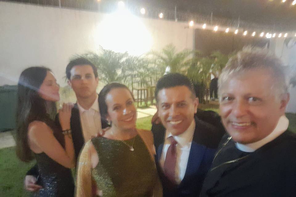 Amigos despues de la Boda