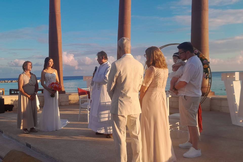 Boda Destino en Krystal Cancun