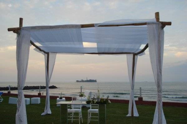 Boda en playa