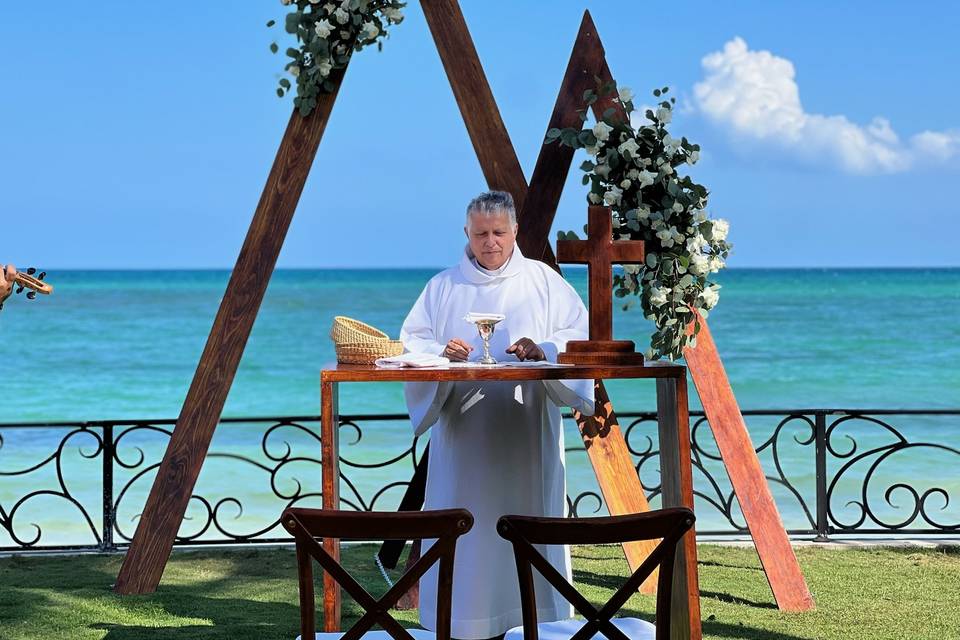 Boda en la playa