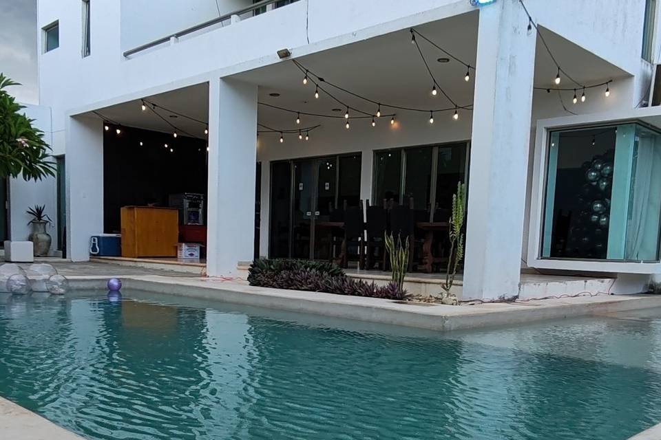 Terraza & alberca