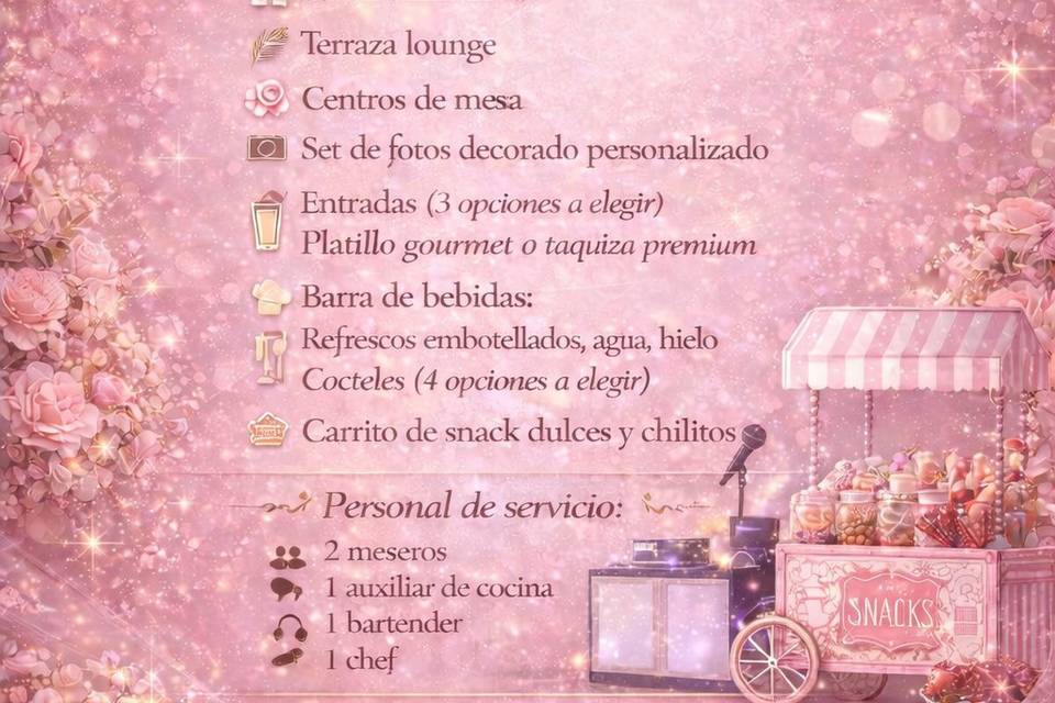 Paquete XV años