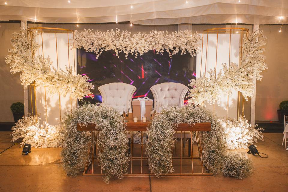 Mesa de novios