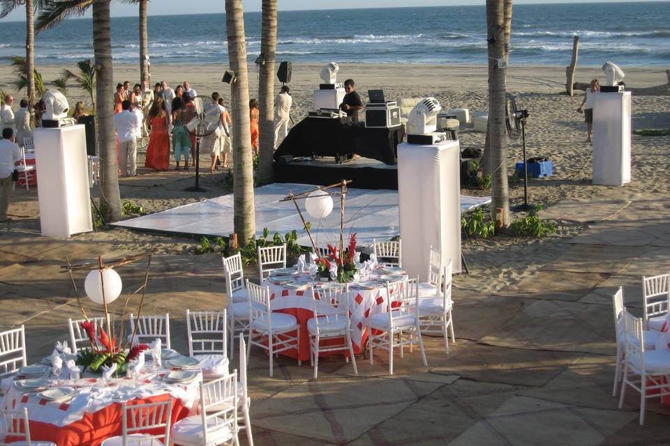 Montaje playa