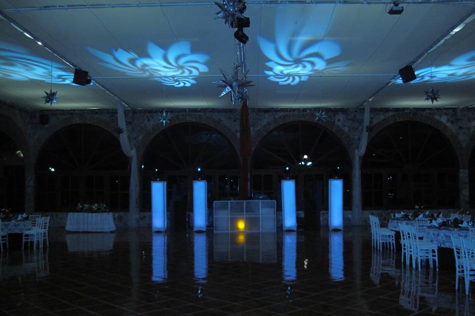 Torres iluminadas