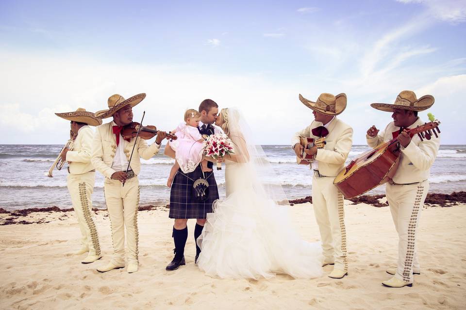 Boda con mariachi