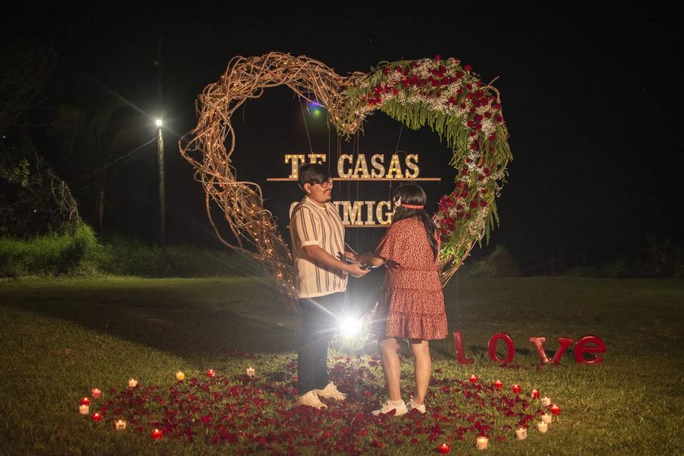 Te casas conmigo?